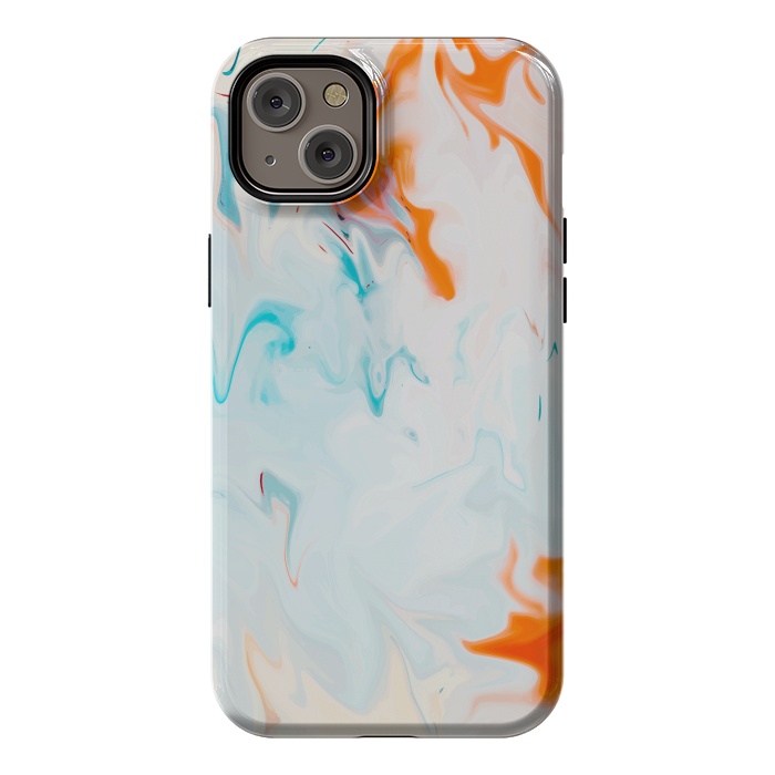 iPhone 14 Plus StrongFit Abstract Marble-I by Creativeaxle