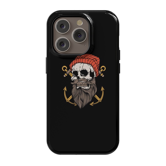 iPhone 14 Pro StrongFit Skull Anchor 1 by Afif Quilimo