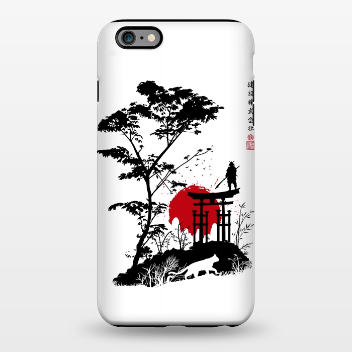 iPhone 6/6s plus StrongFit Japanese minimalist landscape by Alberto