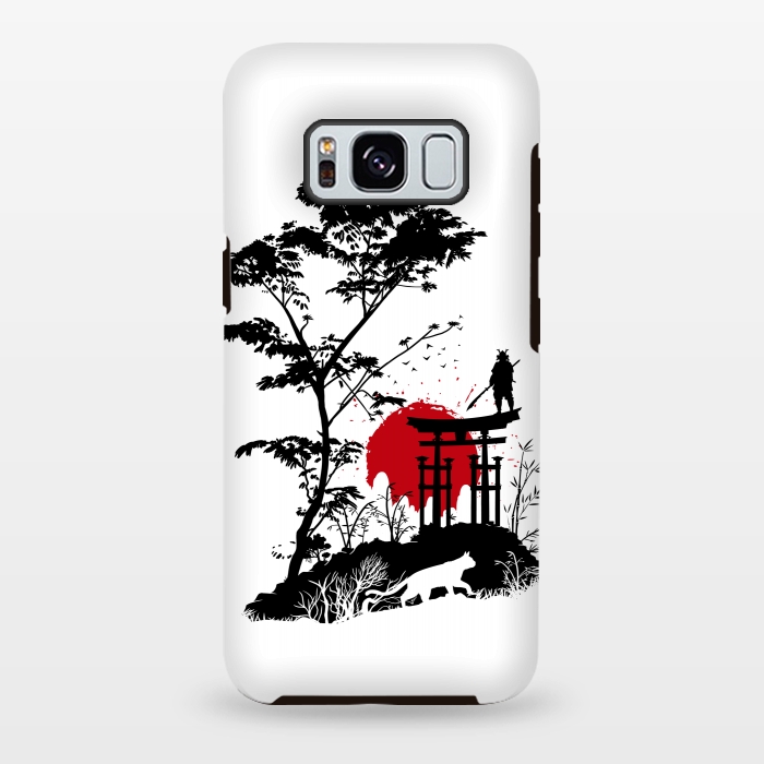 Galaxy S8 plus StrongFit Japanese minimalist landscape by Alberto