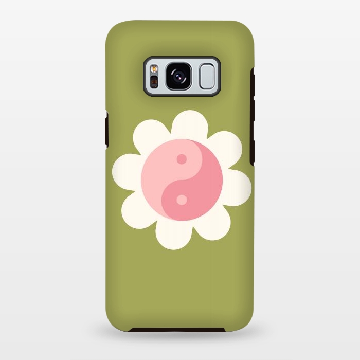Galaxy S8 plus StrongFit Flower Balance by ArtPrInk