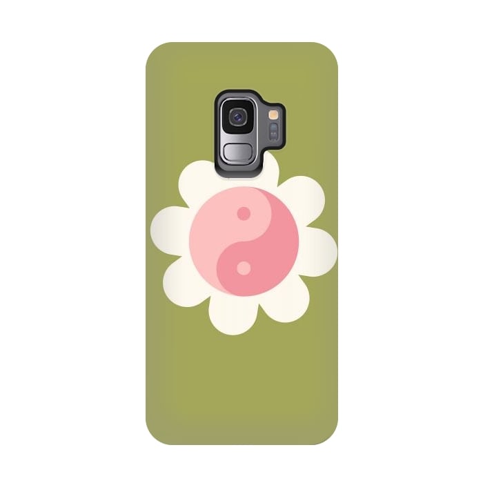 Galaxy S9 StrongFit Flower Balance by ArtPrInk