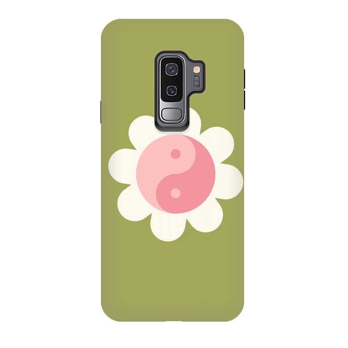 Galaxy S9 plus StrongFit Flower Balance by ArtPrInk