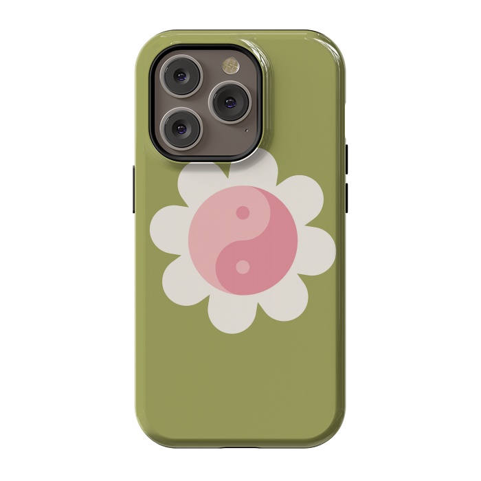 iPhone 14 Pro StrongFit Flower Balance by ArtPrInk