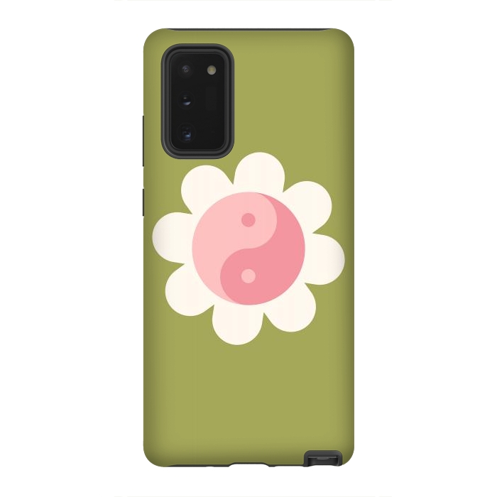 Galaxy Note 20 StrongFit Flower Balance by ArtPrInk