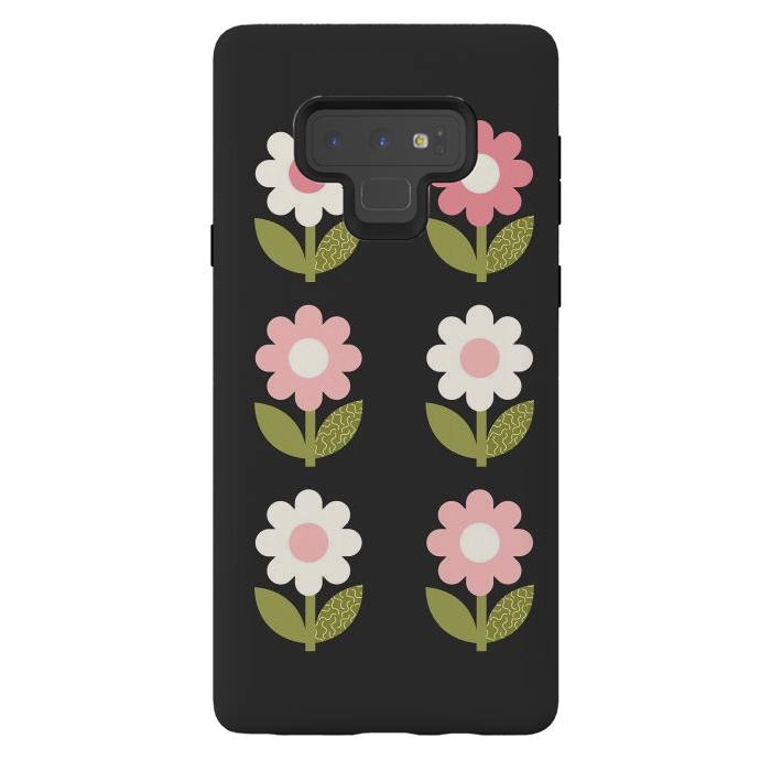 Galaxy Note 9 StrongFit Spring Floral by ArtPrInk