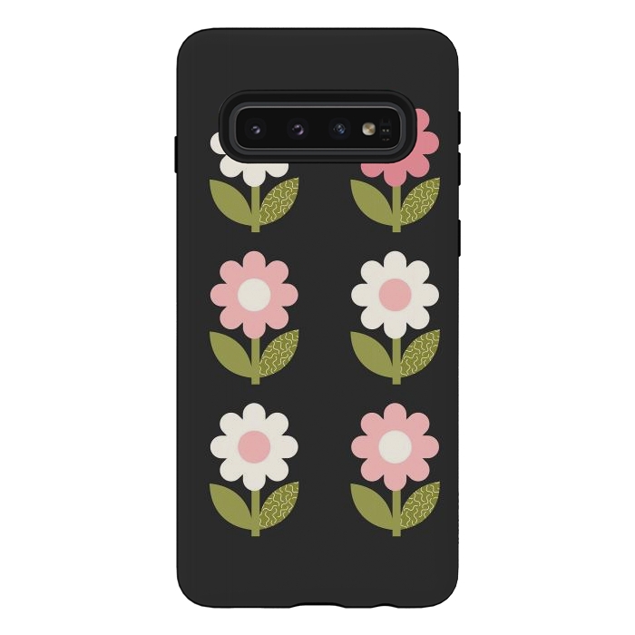 Galaxy S10 StrongFit Spring Floral by ArtPrInk