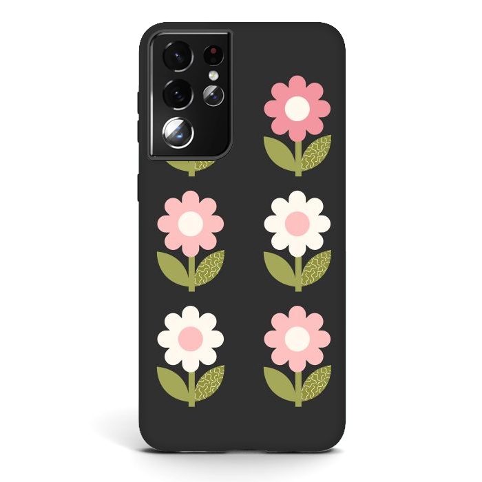 Galaxy S21 ultra StrongFit Spring Floral by ArtPrInk