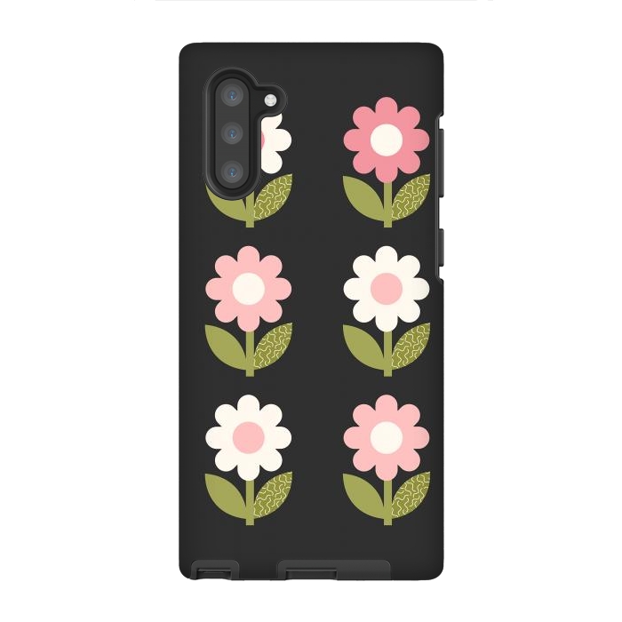 Galaxy Note 10 StrongFit Spring Floral by ArtPrInk