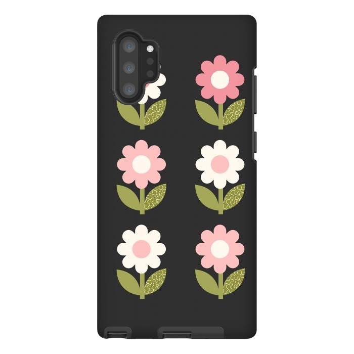 Galaxy Note 10 plus StrongFit Spring Floral by ArtPrInk