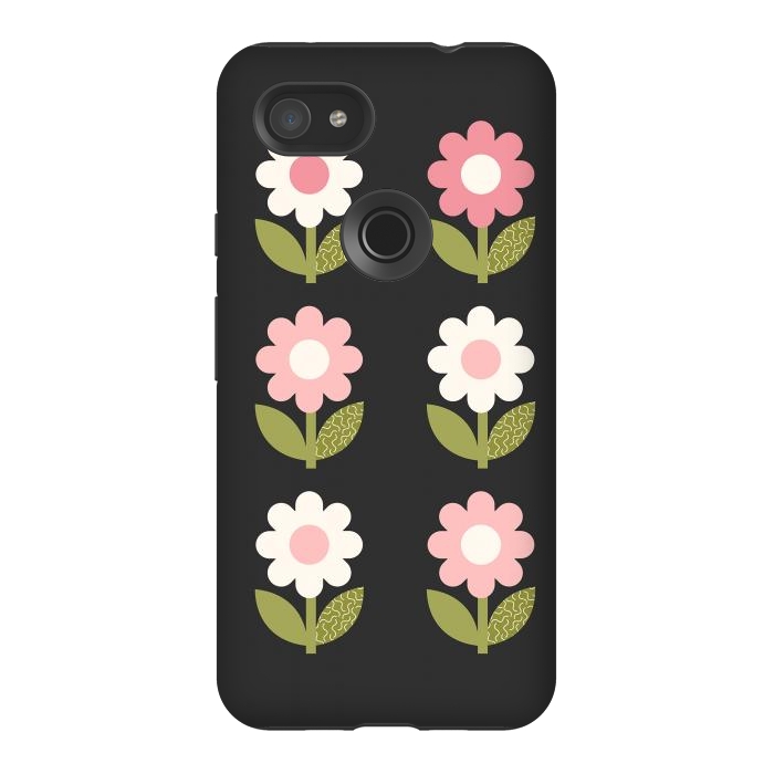 Pixel 3AXL StrongFit Spring Floral by ArtPrInk