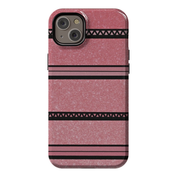 iPhone 14 Plus StrongFit Dazzling pink by CAS