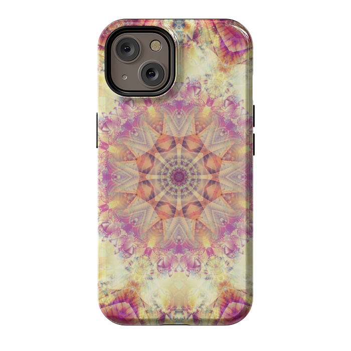 iPhone 14 StrongFit Abstract Decorative Multicolored Texture by ArtsCase