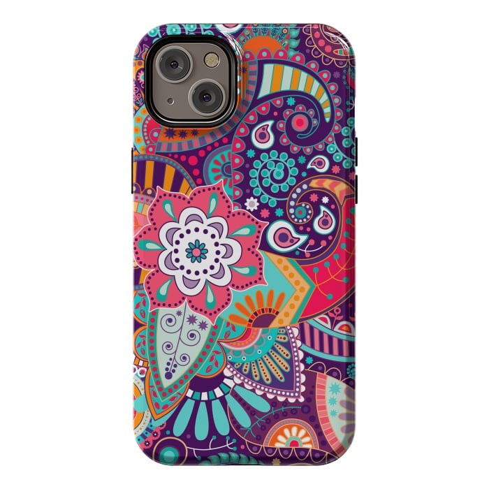 iPhone 14 Plus StrongFit Pretty Flowers Pattern I by ArtsCase