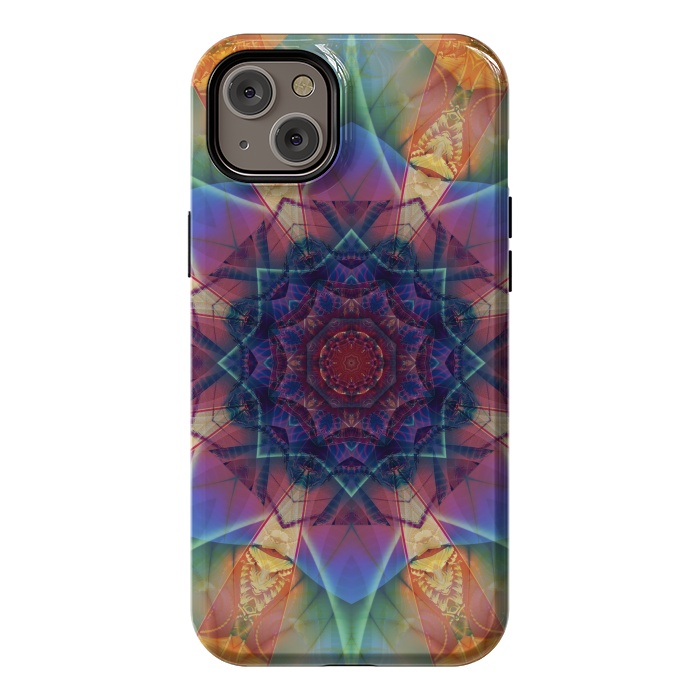 iPhone 14 Plus StrongFit Ancient Geometry With a Star Field by ArtsCase