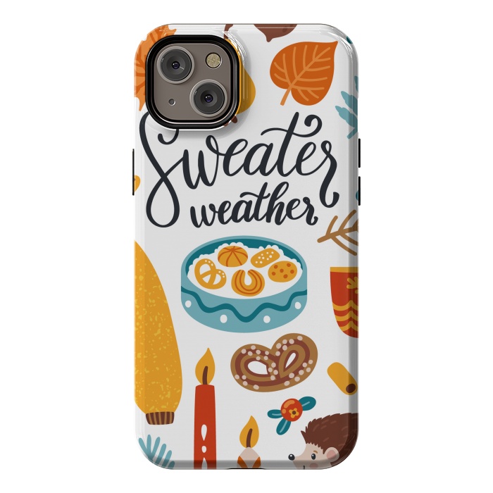 iPhone 14 Plus StrongFit Autumn Icons by ArtsCase