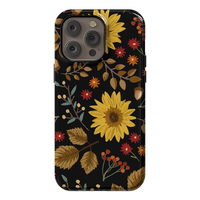 iPhone 14 Pro max StrongFit Autumn Sunflowers II by ArtsCase