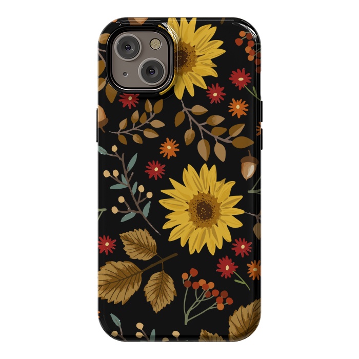 iPhone 14 Plus StrongFit Autumn Sunflowers II by ArtsCase