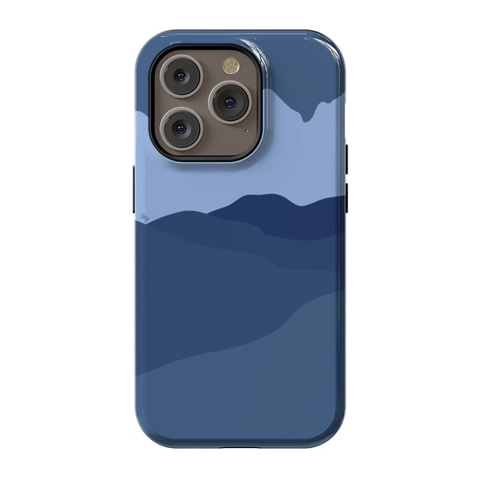 iPhone 14 Pro StrongFit Blue Mountains by Martina