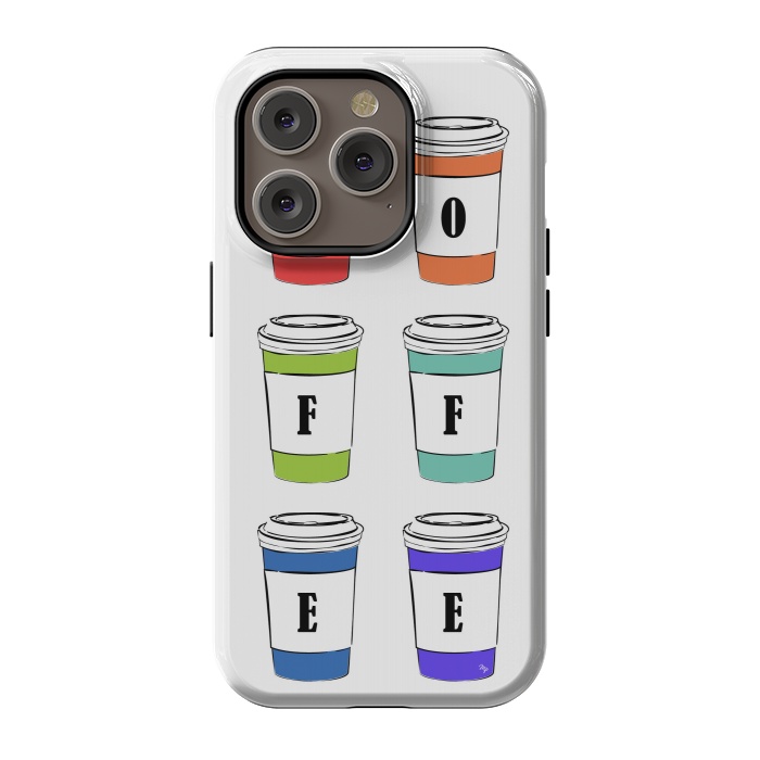 iPhone 14 Pro StrongFit Coffee Cups by Martina