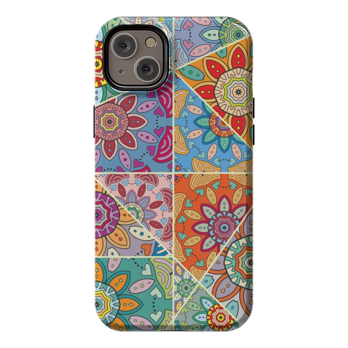 iPhone 14 Plus StrongFit Decorative Elements with Mandalas Designs by ArtsCase