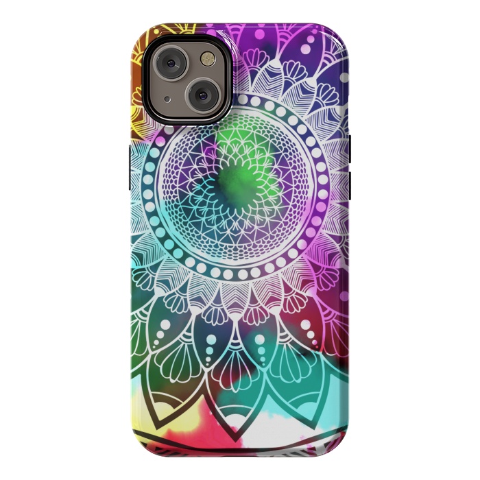 iPhone 14 Plus StrongFit Digital art Painting and Mandala Graphic Design by ArtsCase