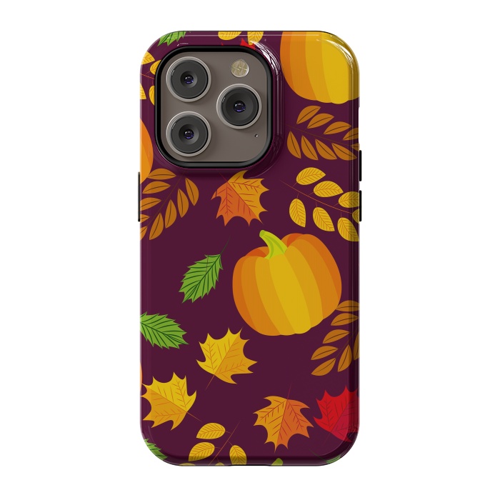 iPhone 14 Pro StrongFit Happy Thanksgiving Celebrate by ArtsCase