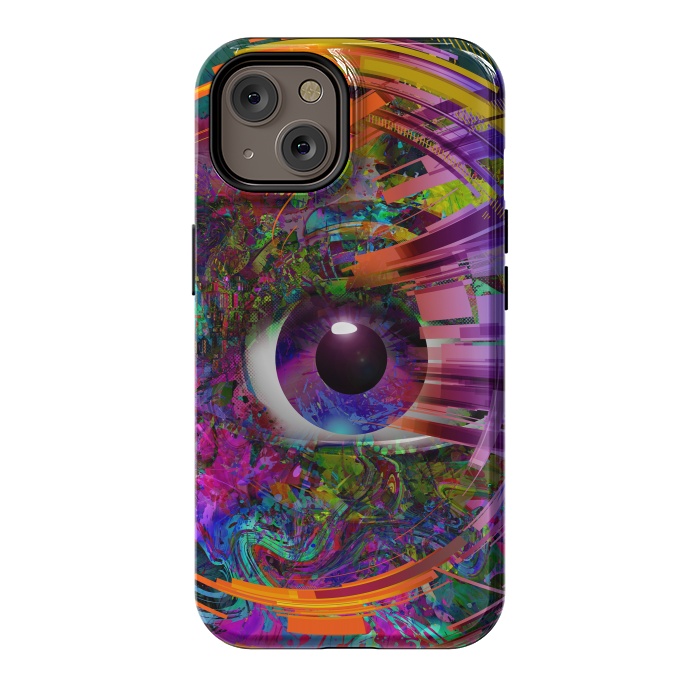 iPhone 14 StrongFit Magic Eye Over Futuristic by ArtsCase