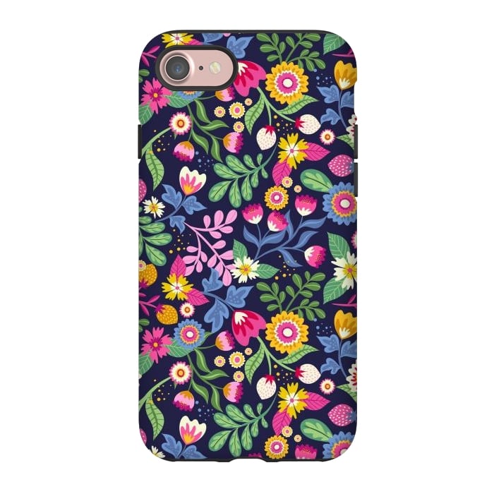 iPhone 7 StrongFit Bright Flowers Colors by ArtsCase