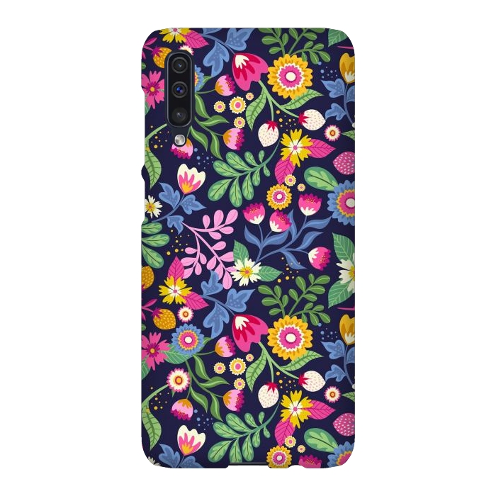Galaxy A50 SlimFit Bright Flowers Colors by ArtsCase