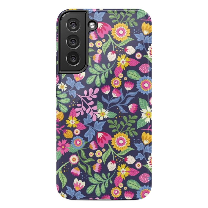 Galaxy S22 plus StrongFit Bright Flowers Colors by ArtsCase