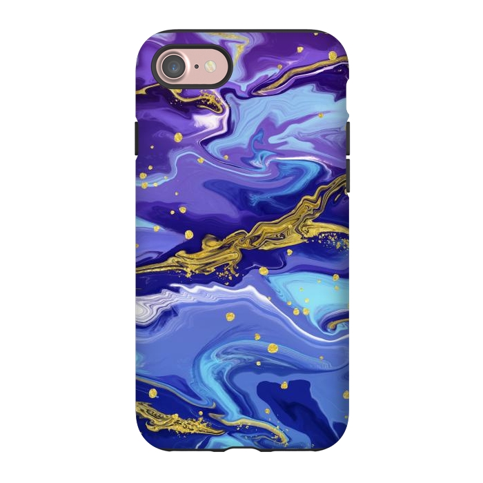 iPhone 7 StrongFit Colorful Marble by ArtsCase