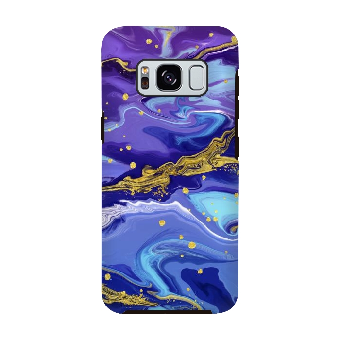 Galaxy S8 StrongFit Colorful Marble by ArtsCase