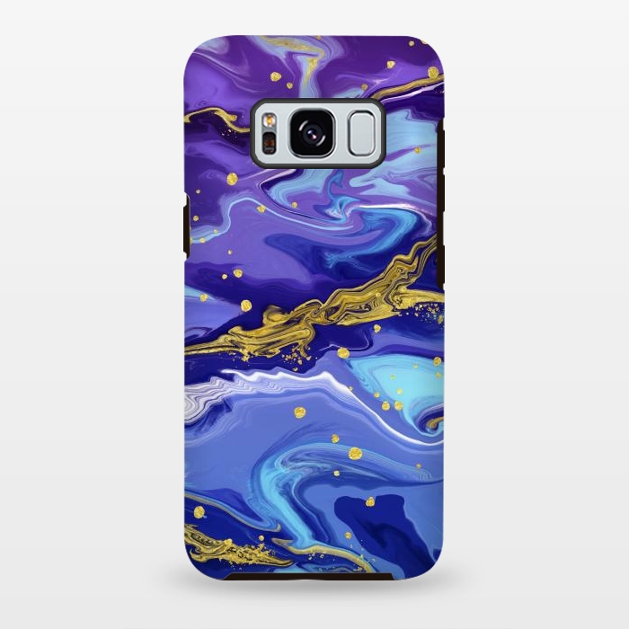 Galaxy S8 plus StrongFit Colorful Marble by ArtsCase
