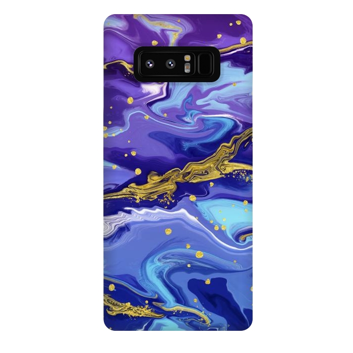 Galaxy Note 8 StrongFit Colorful Marble by ArtsCase