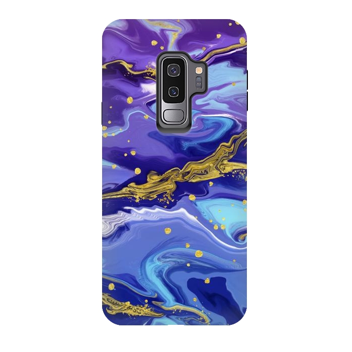 Galaxy S9 plus StrongFit Colorful Marble by ArtsCase