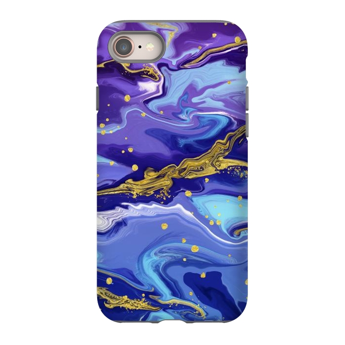 iPhone 8 StrongFit Colorful Marble by ArtsCase