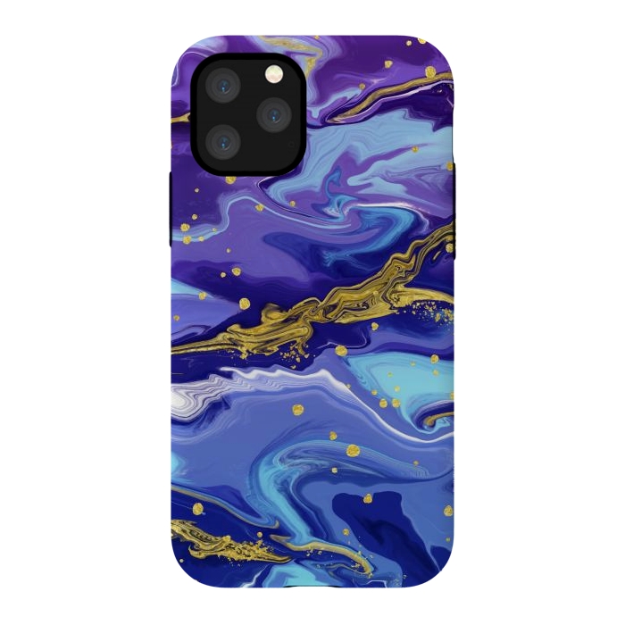 iPhone 11 Pro StrongFit Colorful Marble by ArtsCase