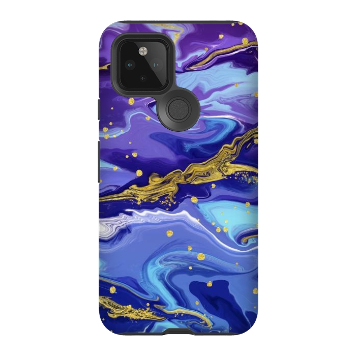 Pixel 5 StrongFit Colorful Marble by ArtsCase