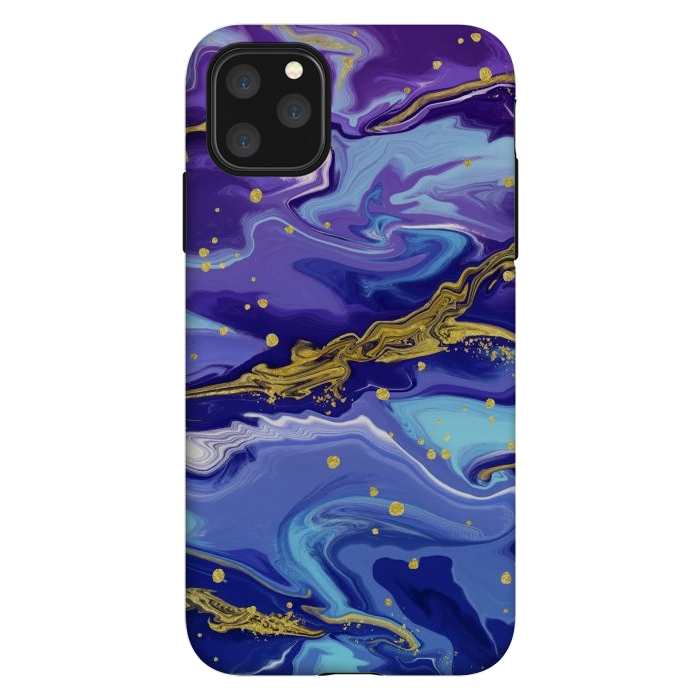 iPhone 11 Pro Max StrongFit Colorful Marble by ArtsCase