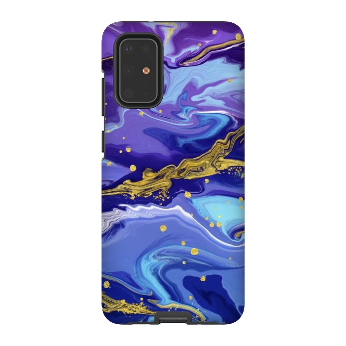 Galaxy S20 Plus StrongFit Colorful Marble by ArtsCase
