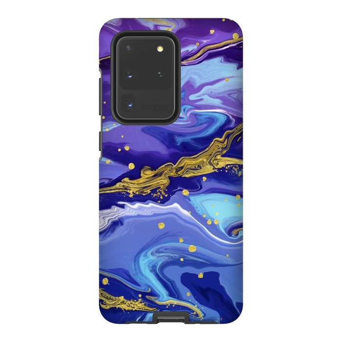 Galaxy S20 Ultra StrongFit Colorful Marble by ArtsCase