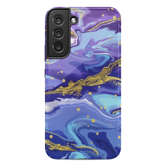 Galaxy S22 plus StrongFit Colorful Marble by ArtsCase