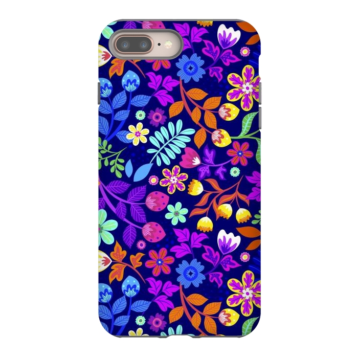 iPhone 7 plus StrongFit Cute Flowers I by ArtsCase
