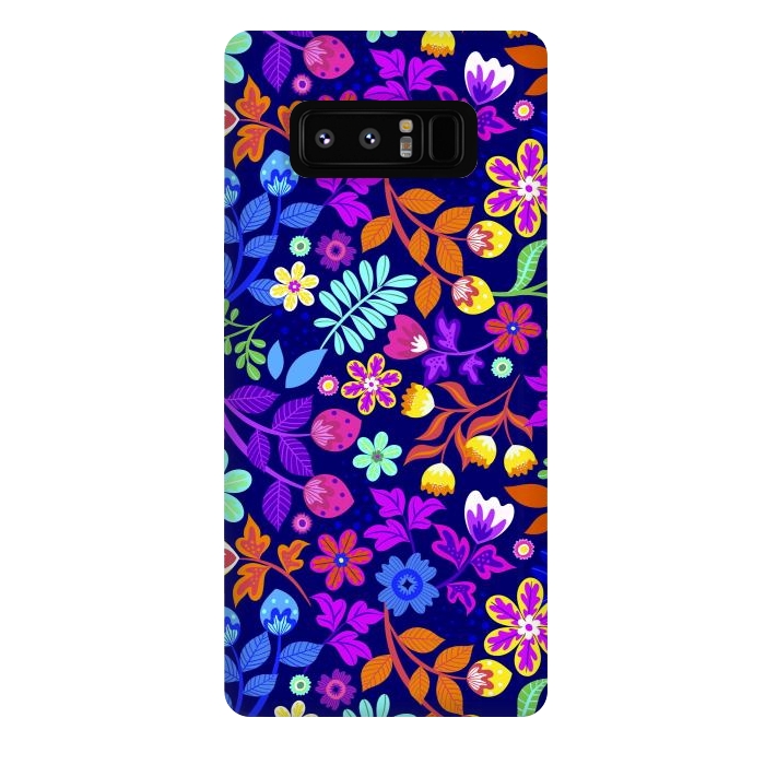 Galaxy Note 8 StrongFit Cute Flowers I by ArtsCase