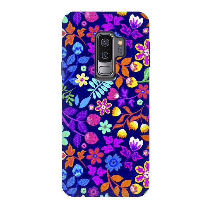 Galaxy S9 plus StrongFit Cute Flowers I by ArtsCase