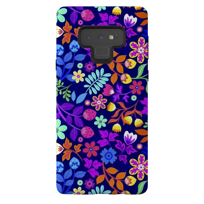 Galaxy Note 9 StrongFit Cute Flowers I by ArtsCase