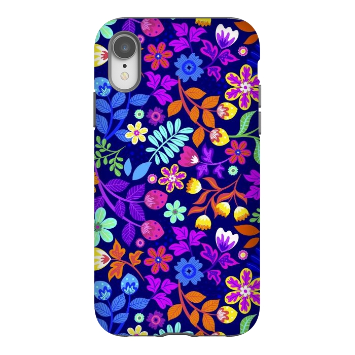 iPhone Xr StrongFit Cute Flowers I by ArtsCase