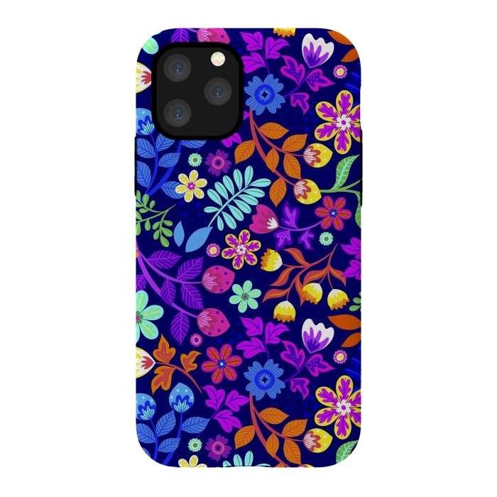 iPhone 11 Pro StrongFit Cute Flowers I by ArtsCase