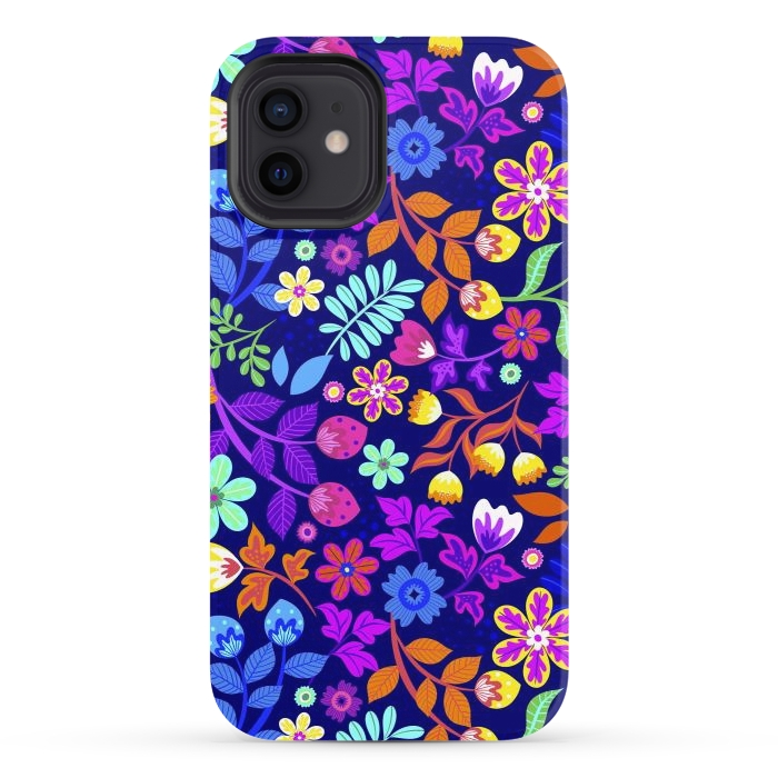 iPhone 12 StrongFit Cute Flowers I by ArtsCase